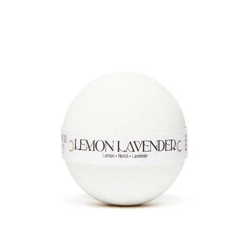 LEMON LAVENDER BATH BOMB