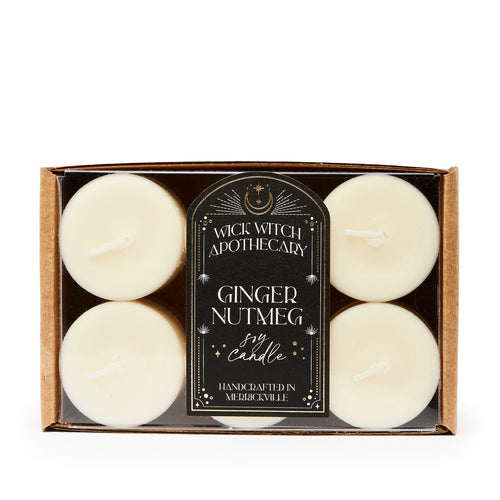 GINGER NUTMEG TEALIGHT 12PK