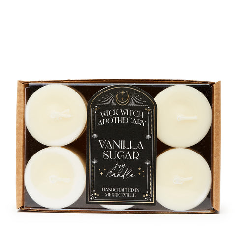 VANILLA SUGAR TEALIGHT 12PK