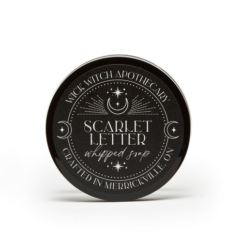 SCARLET LETTER WHIPPED SOAP