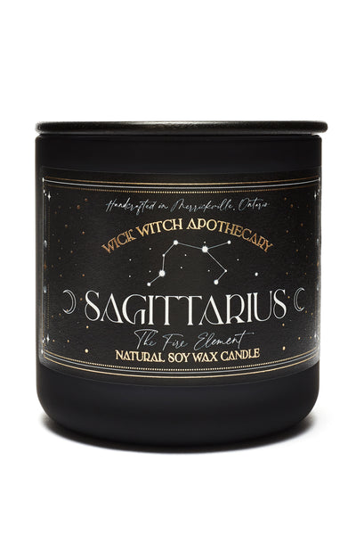 SAGITTARIUS ZODIAC CANDLE – WICK WITCH APOTHECARY
