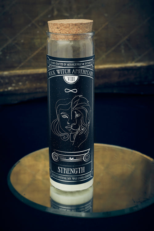 STRENGTH TAROT CANDLE