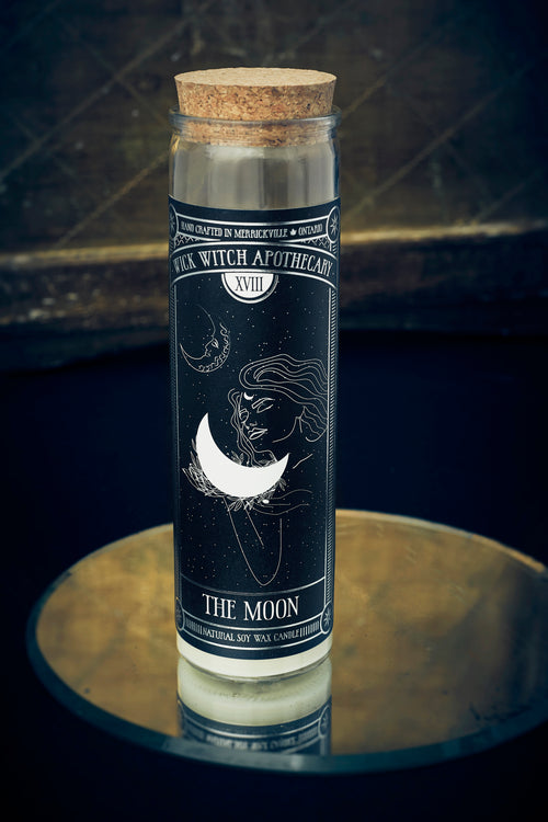 THE MOON TAROT CANDLE