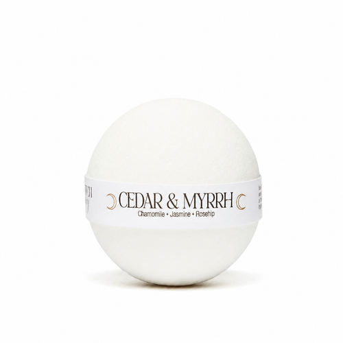 CEDAR & MYRRH BATH BOMB