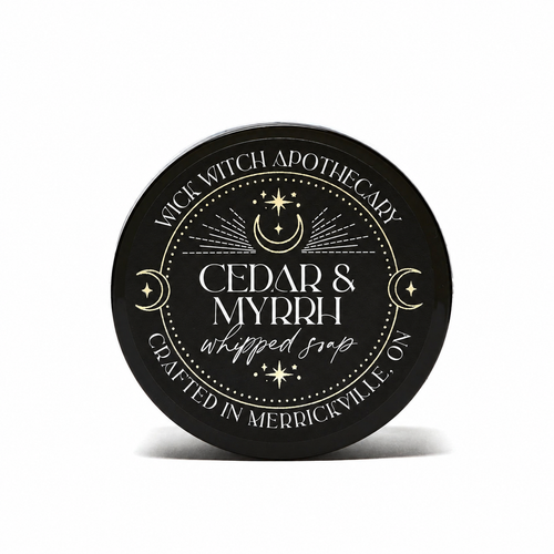 CEDAR & MYRRH WHIPPED SOAP