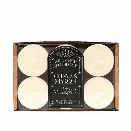 CEDAR & MYRRH TEA LIGHTS