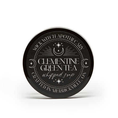 CLEMENTINE GREEN TEA WHIPPED SOAP