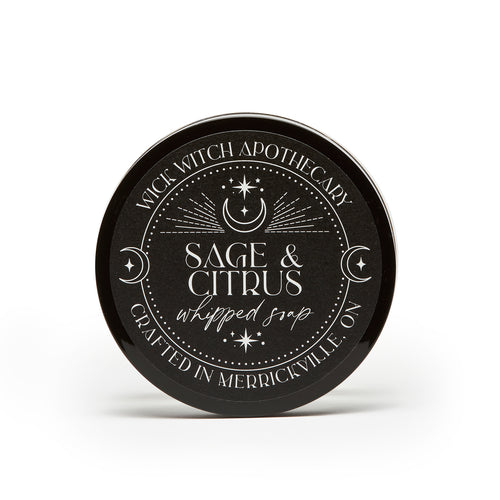 SAGE & CITRUS WHIPPED SOAP
