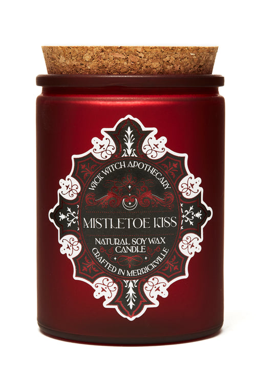 MISTLETOE KISS APOTHECARY JAR
