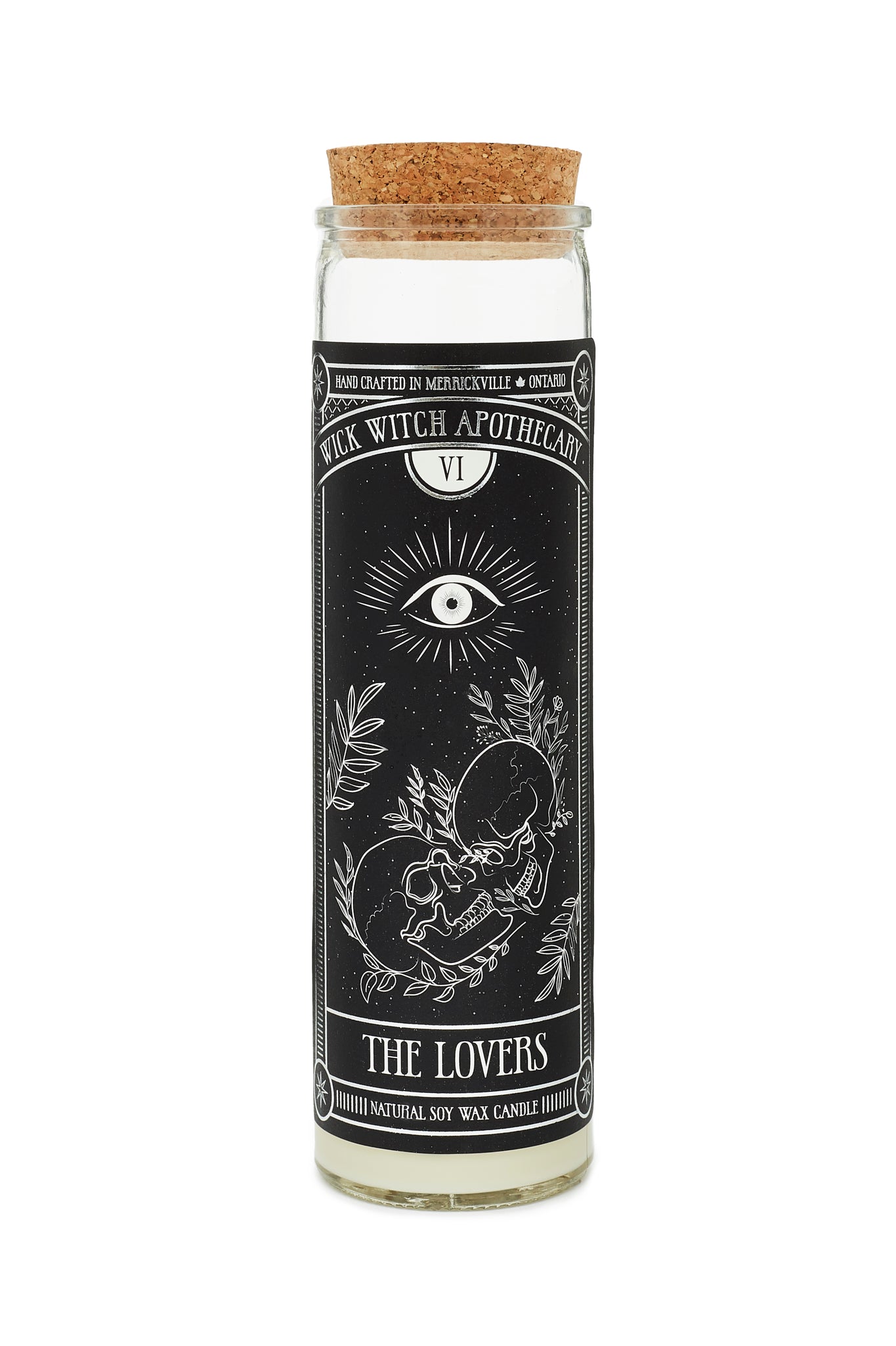 THE LOVERS TAROT CANDLE